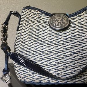 Brighton Woven Navy Bag